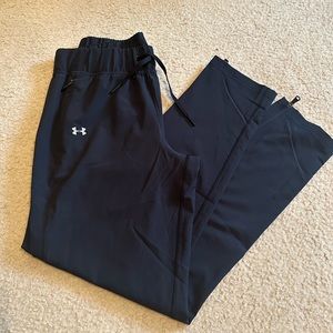 NWT Under Armour Women’s Black Track Pant {Size S}
